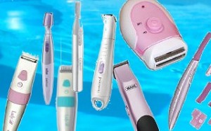 Range of powered Hair Trimmers for Ladies.