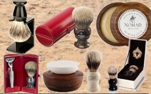 Collection of Fine Traditional Shaving Brushes